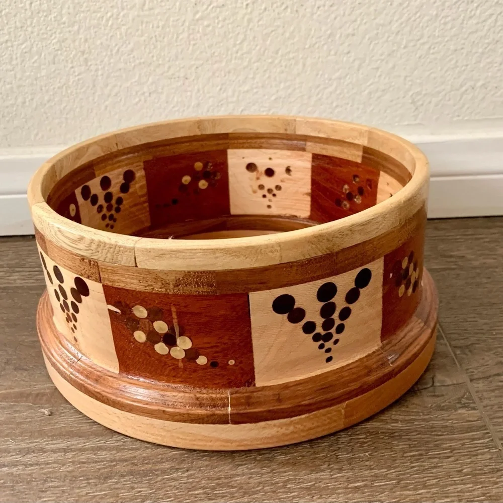 Vintage Wooden Bowl